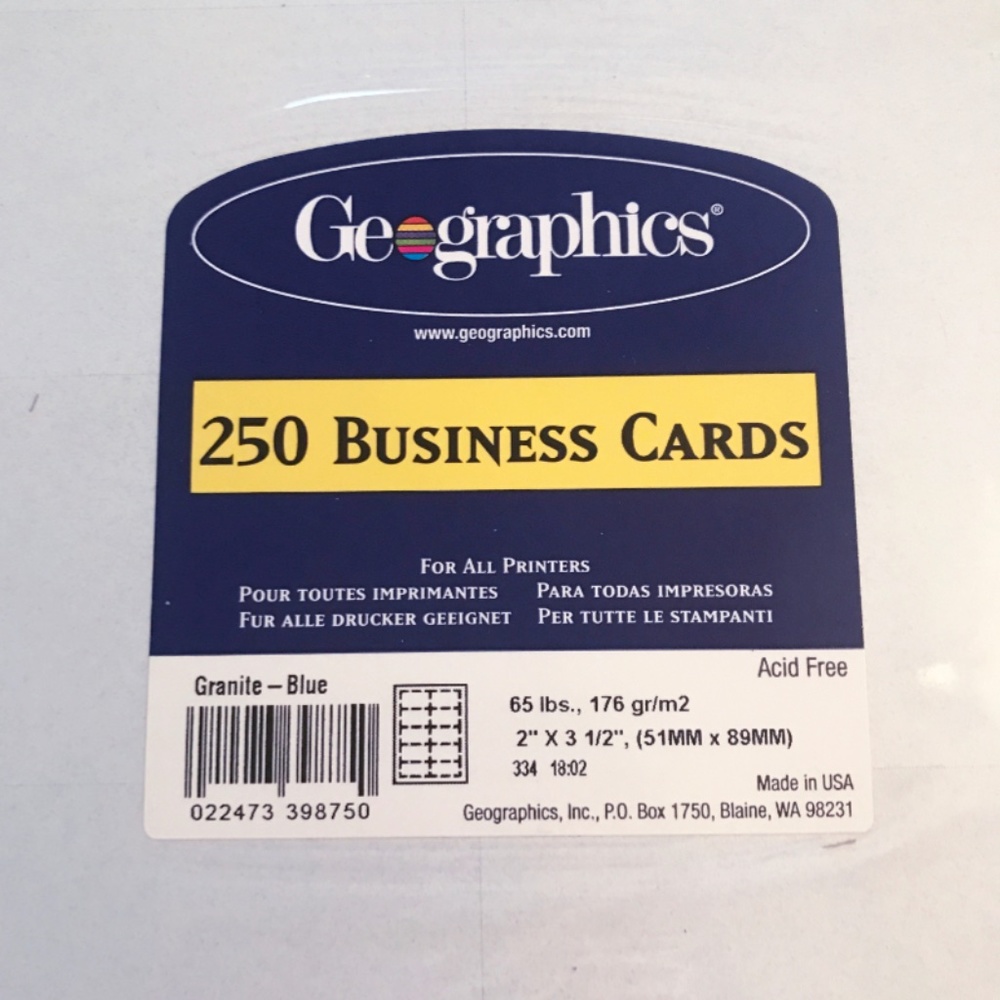BUSINESS CARDS & ADDRESS LABELS - Picture 3 of 8